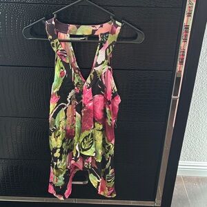 Sioni Multicolor Floral Tank Top